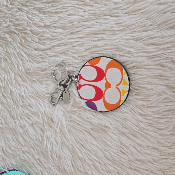 Coach Ride With Pride Bag Charm In Rainbow Signature Canvas - Picture 3 of 4